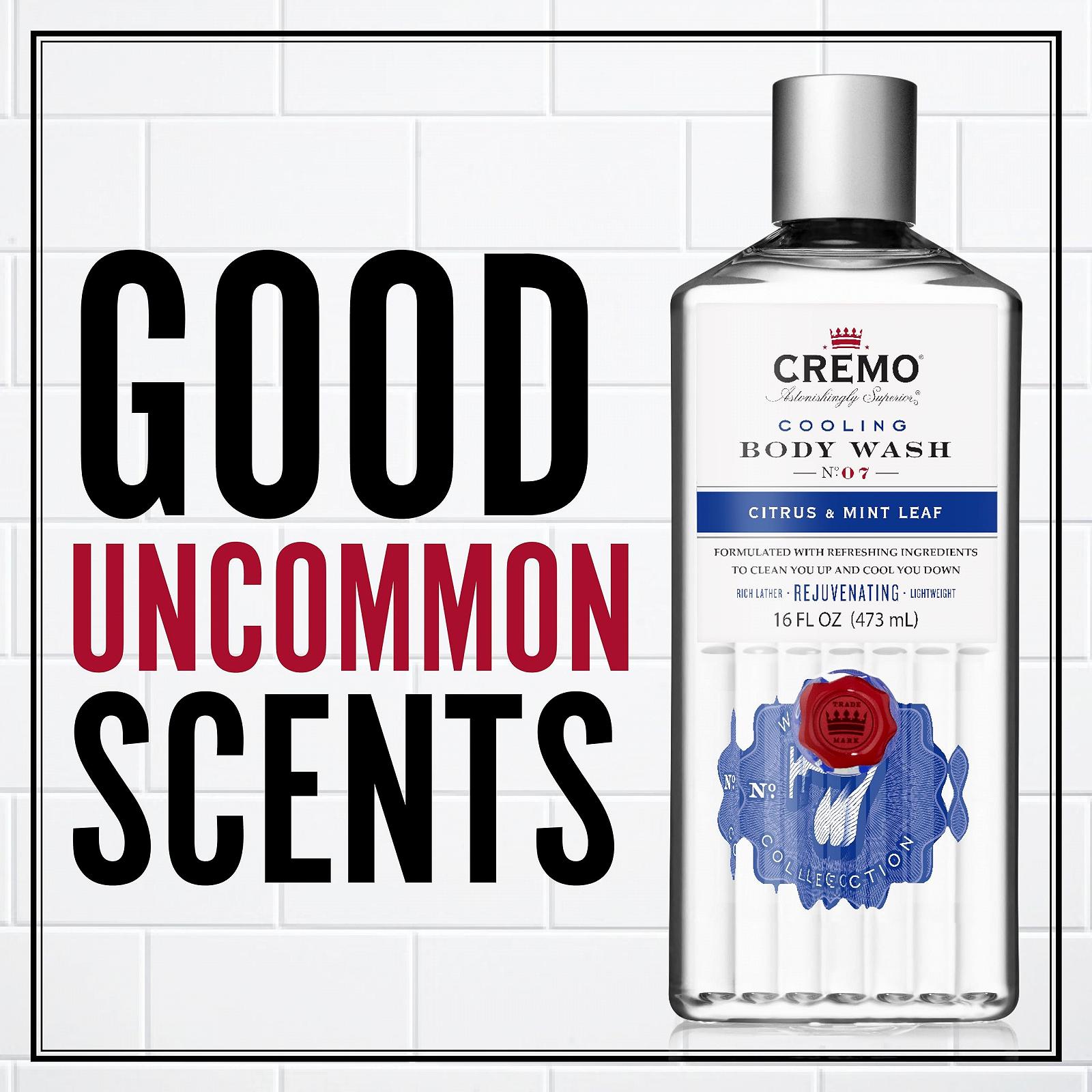 Гель для душу CREMO Cooling Body Wash For Men з ароматом цитруса та м'яти 473 мл, фото №2 Гель для душу CREMO Cooling Body Wash For Men з ароматом цитруса та м'яти 473 мл, фото №2