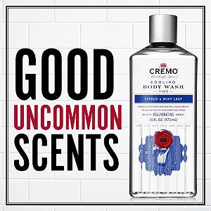 Гель для душу CREMO Cooling Body Wash For Men з ароматом цитруса та м'яти 473 мл synthetic.ua - Фото 1