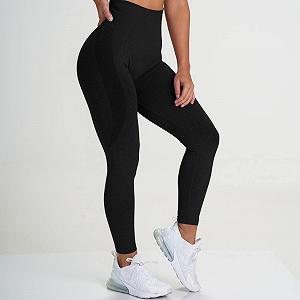 Спортивні Легінси Boom Booty Жіночі Легінси Чорний synthetic.ua - Фото 1