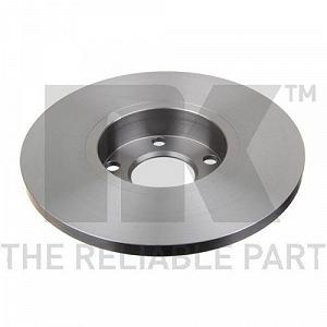 Гальмівний диск NK 204742 для AUDI, передня вісь synthetic.ua - Фото 1