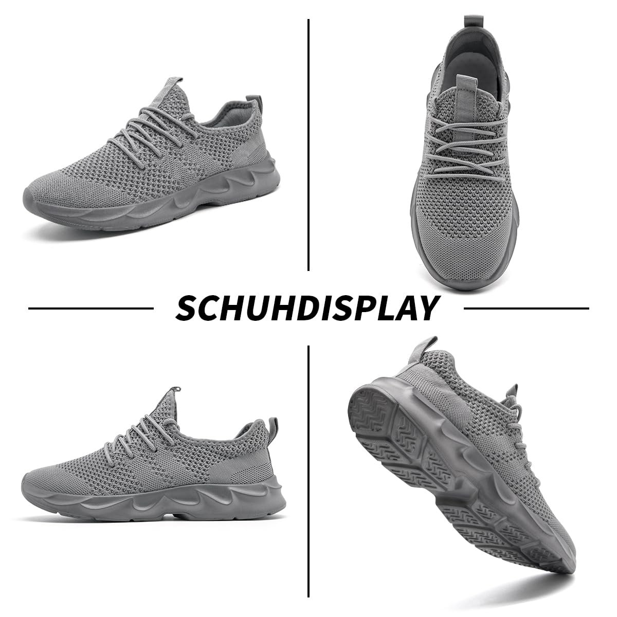 Кросівки UROMGV Спортивні для ходьби чоловічі Легкі дихаючі, фото №6 Кросівки UROMGV Спортивні для ходьби чоловічі Легкі дихаючі, фото №6