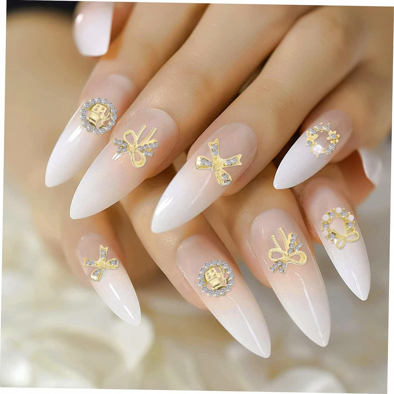 Украшения для ногтей MAGICLULU, 2 набора, 30 штук, фото №6