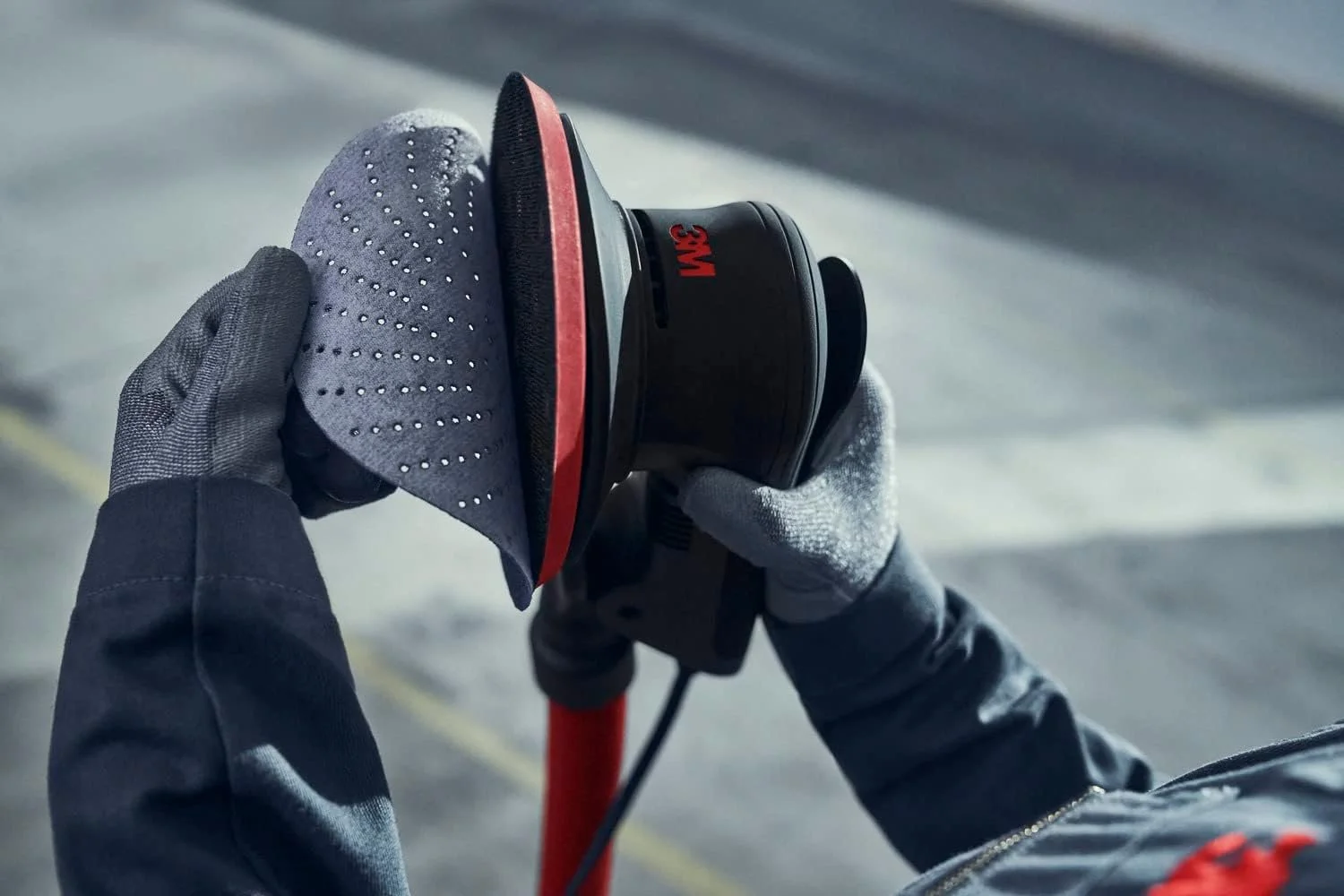 Пневматическая шлифмашина 3M Xtract 88958 Черная, фото №3