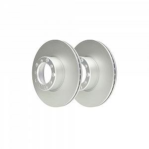 Гальмівний диск ATE 24.0122-0106.1 для MERCEDES-BENZ передня вісь synthetic.ua - Фото 1