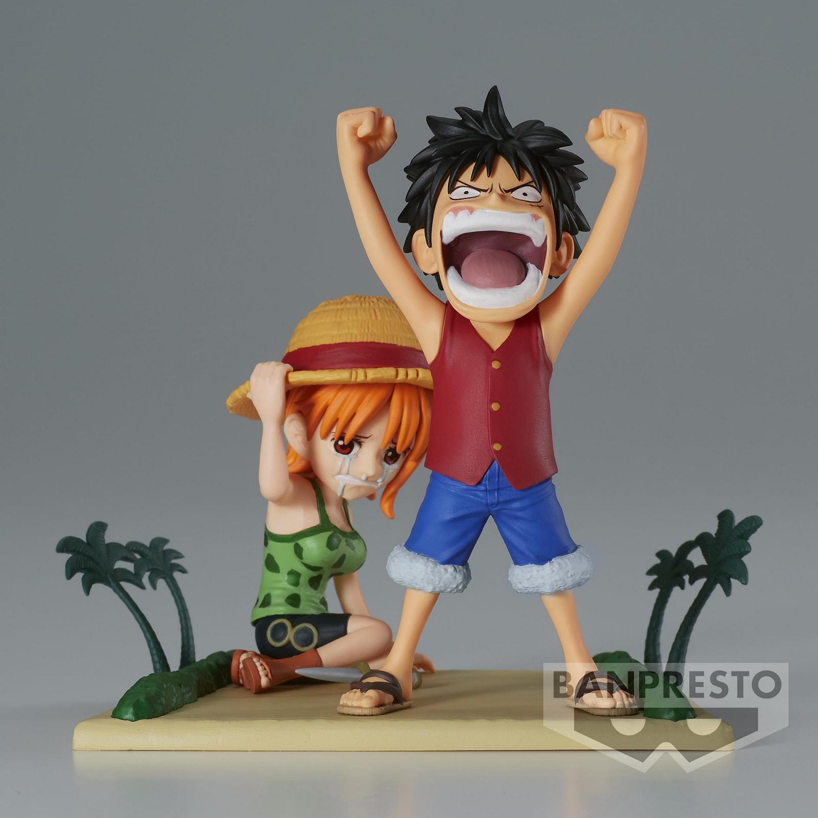 Фігурка Banpresto One Piece Monkey D. Luffy & Nami 7 см, різнокольорова, фото №8