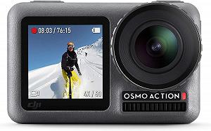 Экшн-камера DJI Osmo Action Adventure Combo / 12Мп / 4K / 240fps / Wi-Fi / Влагозащищенная до 11м / Темносерая synthetic.ua - Фото 1