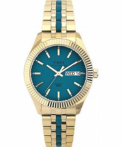 Женские часы Timex Waterbury с аналоговым циферблатом и стальным браслетом - Фото 1