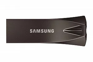 USB-флеш-накопичувач Samsung BAR Plus 512ГБ USB 3.2 Type-A Titanium Grey - Фото 1