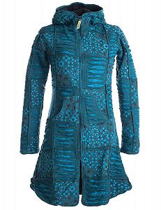 Пальто Vishes Elves Patchwork Хлопок с флисовой подкладкой и капюшоном - Фото 1