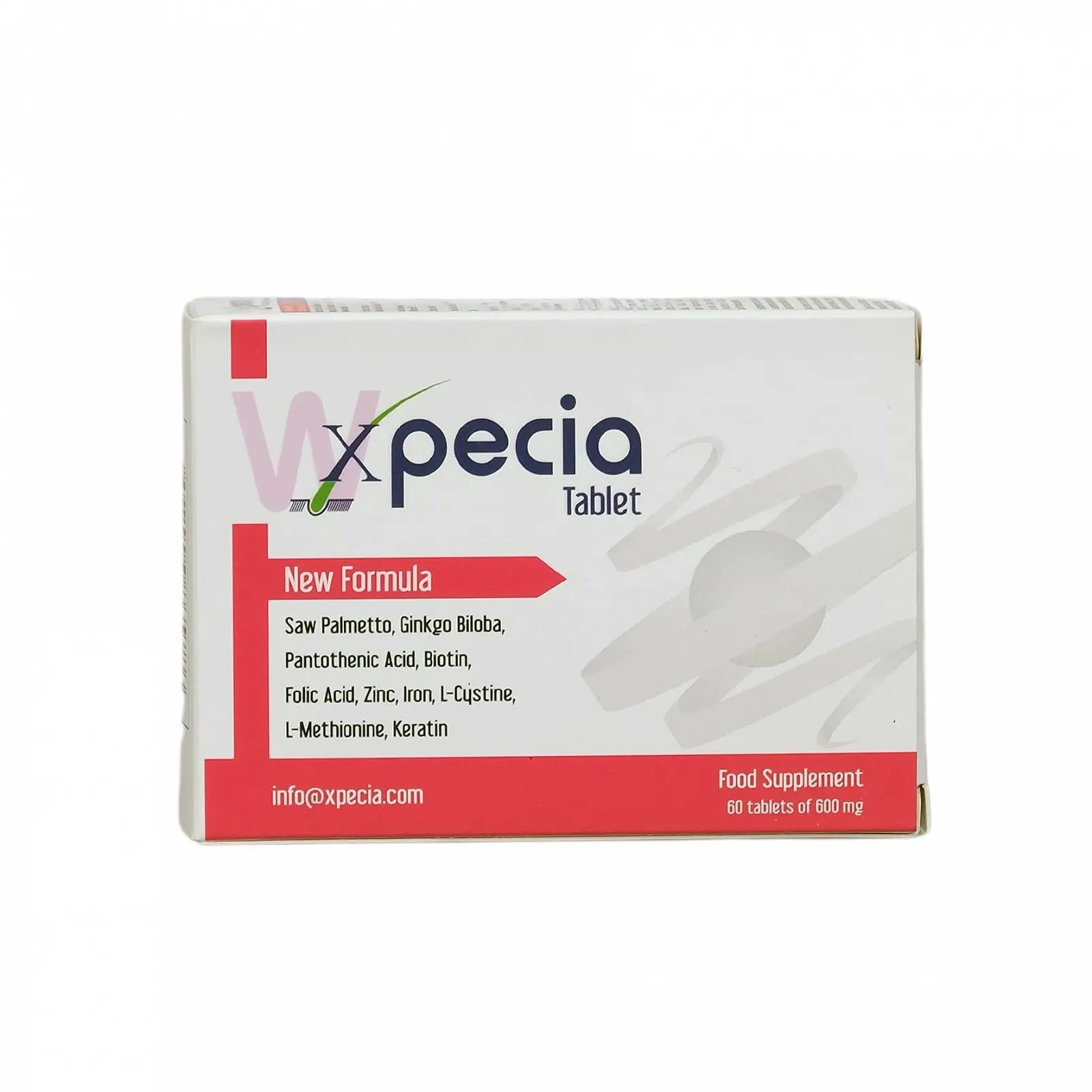 Набір проти випадіння волосся Xpecia + Hair Forte Блокатор DHT Комплект для росту волосся для жінок, фото №2 Набір проти випадіння волосся Xpecia + Hair Forte Блокатор DHT Комплект для росту волосся для жінок, фото №2