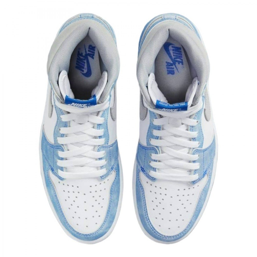 Кросівки Jordan 1 Retro High Hyper Royal Smoke Grey 44.5, фото №6
