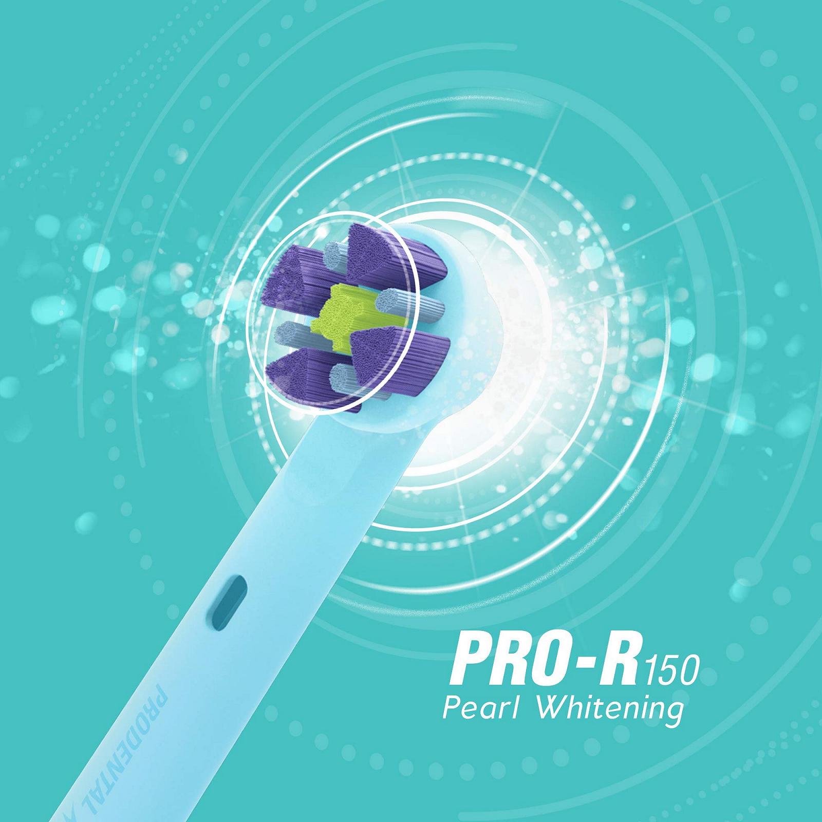 Електрична Зубна Щітка Prodental Pro Rotary R-150 Action Біла, фото №5