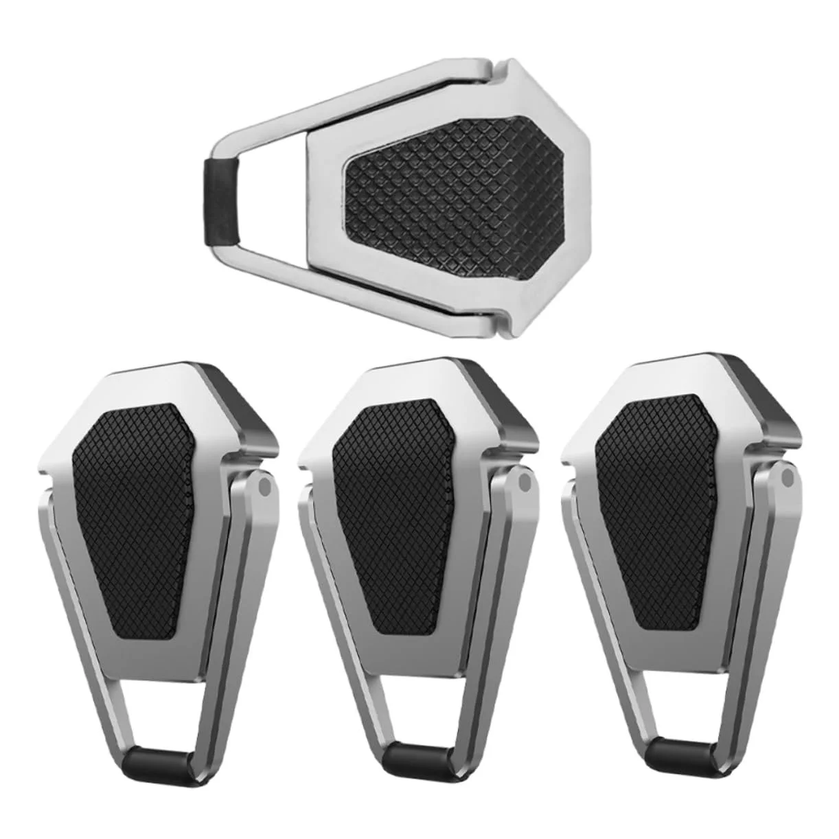 Підставка для ноутбука Алюмінієвий сплав Складаний Портативний з підйомом клавіатури Функція охолодження Самоклеючий Ергономічна, фото №1