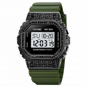Годинник Skmei 2000AG Army Green - Фото 1