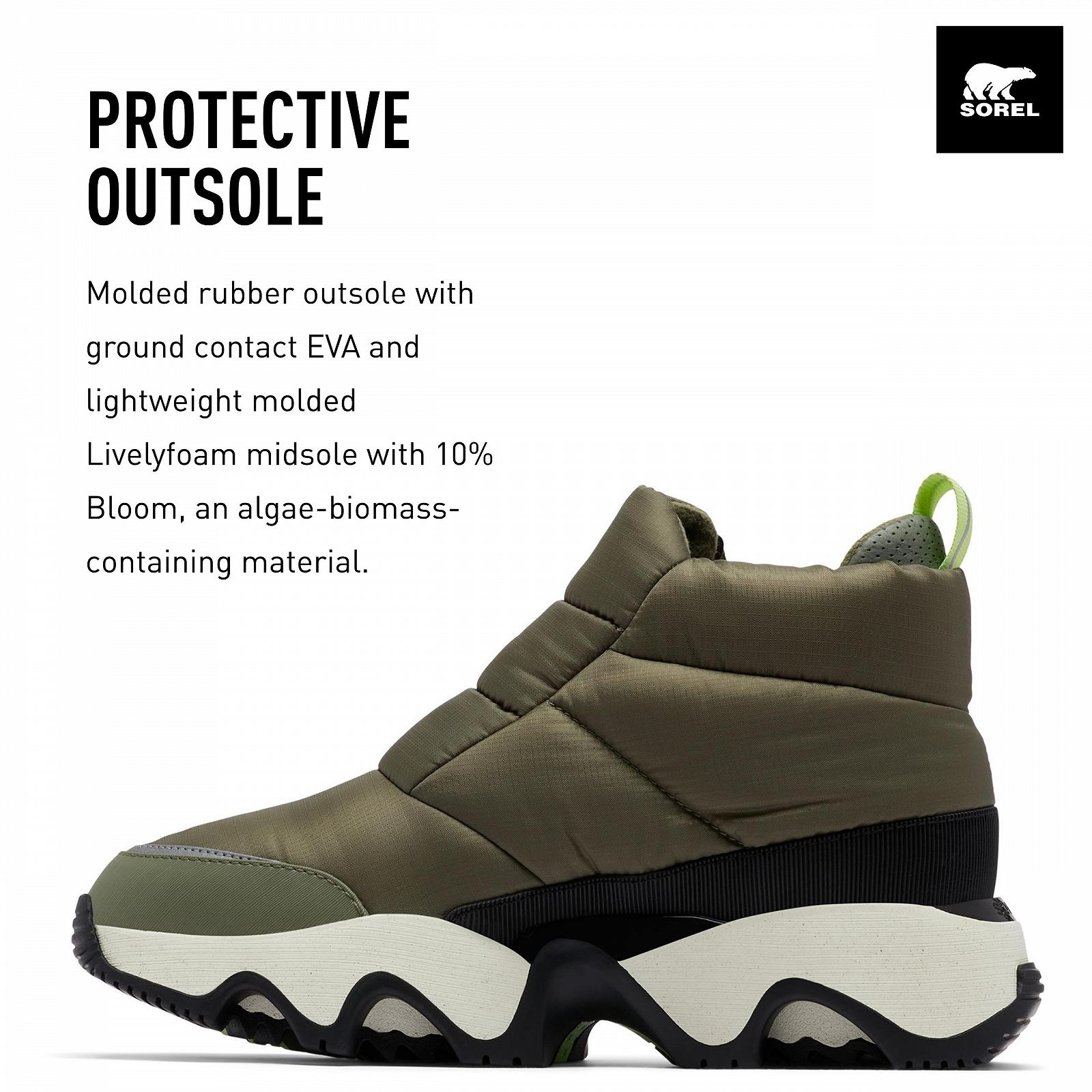 Ботинки Sorel Kinetic Impact Puffy Zip Waterproof Женские, фото №3