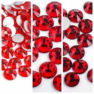 Стразы Стекло 3D Nail Art Хрустальные камни Emeald SS34 288 шт, Hellsaphir SS20 1440 шт synthetic.ua - Фото 1