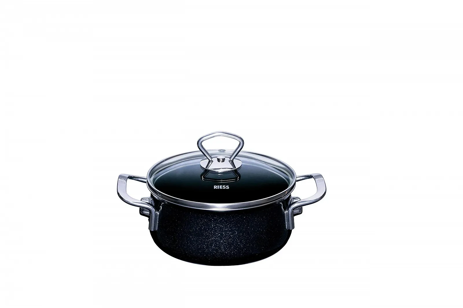 Набор кастрюль Riess Novelle Black Magic 0546-009 5 предметов Черный, фото №4