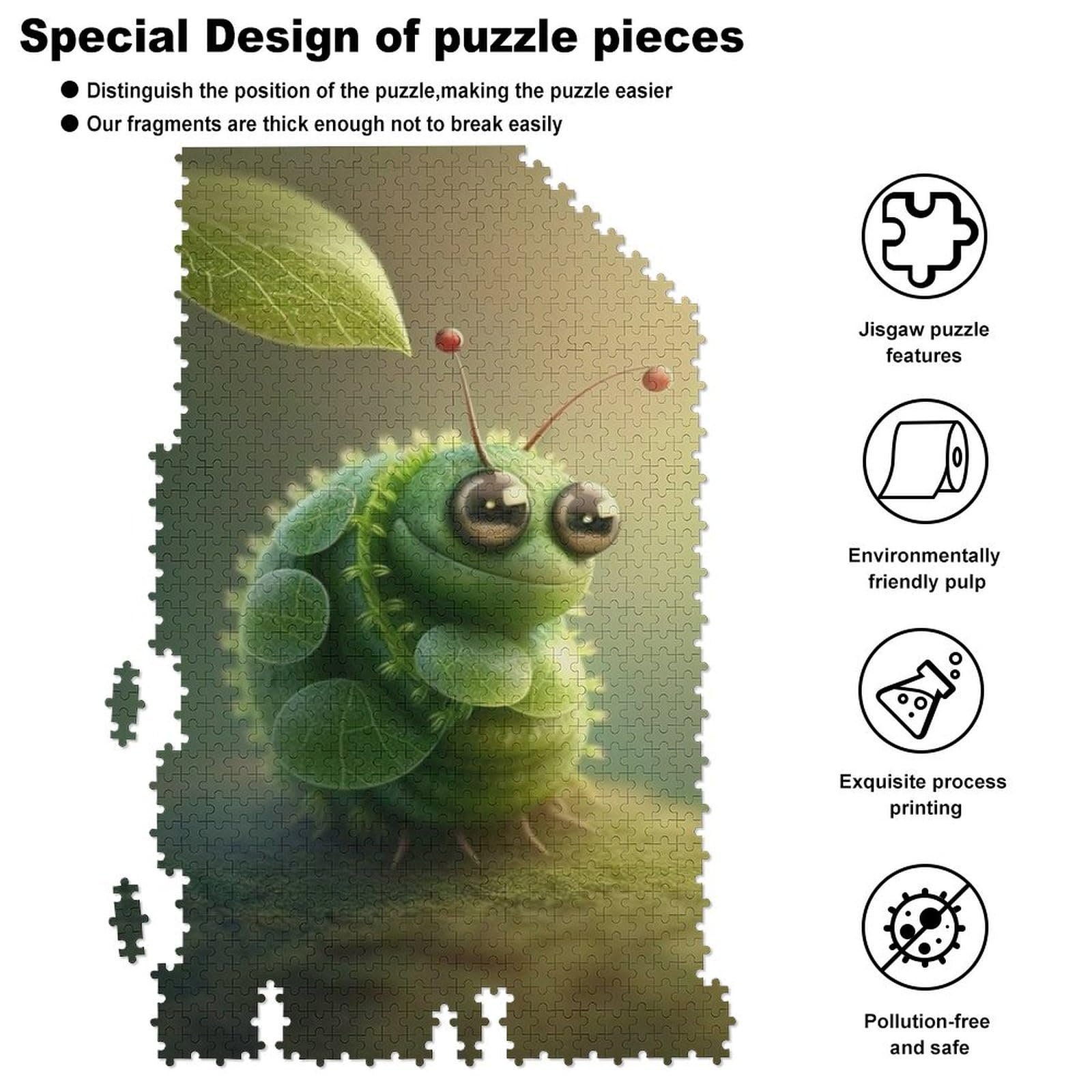 Деревянный пазл Insect 1000 элементов 78 x 53 см, фото №3