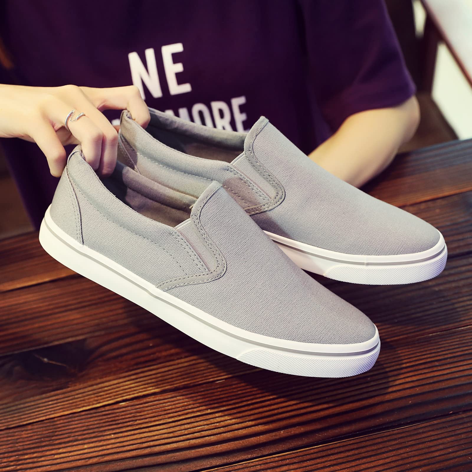 Кеды слипоны мужские Canvas Generic, фото №3