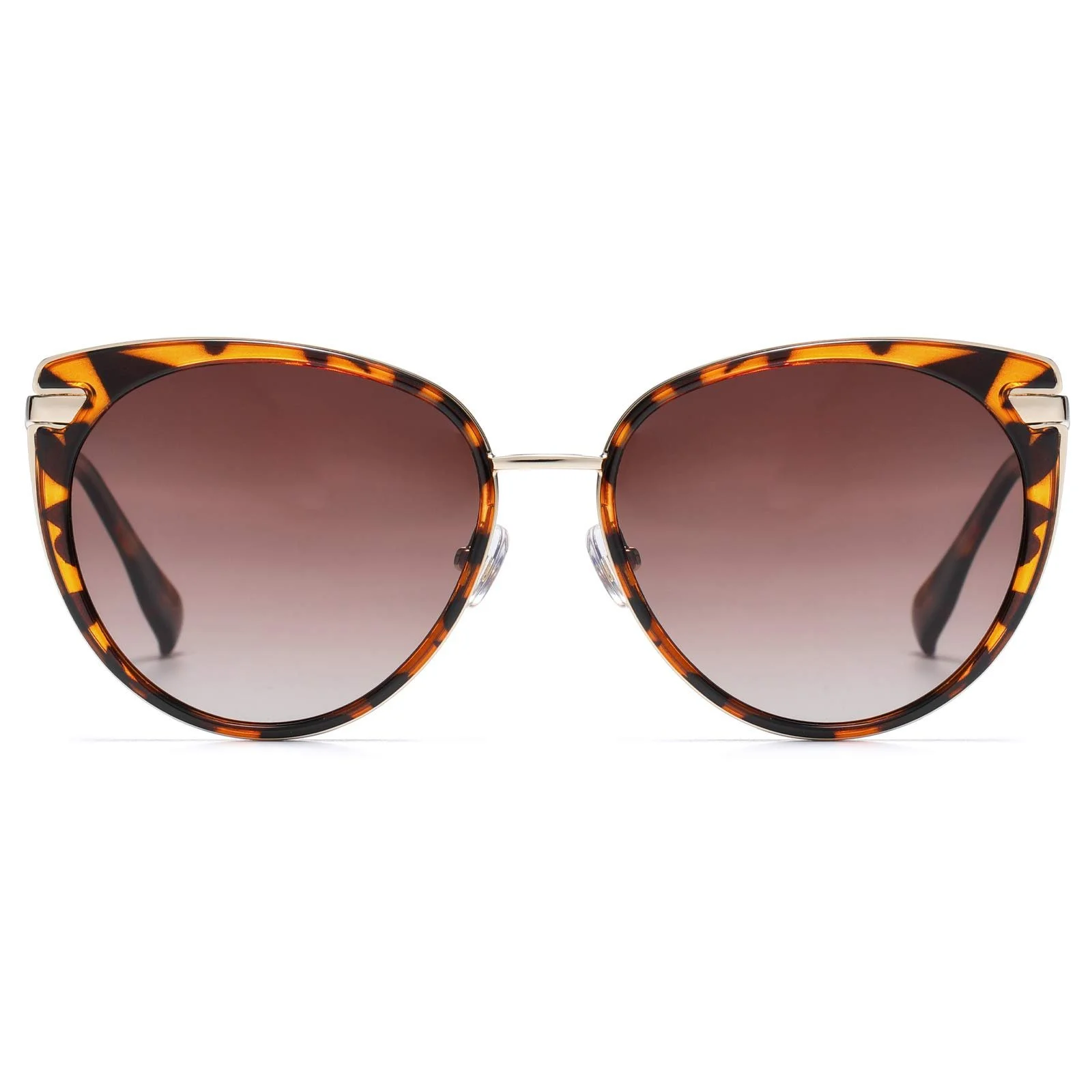 Поляризовані сонцезахисні окуляри ретро DUCO для жінок, вінтажні, захист UV400 DC1222, фото №1