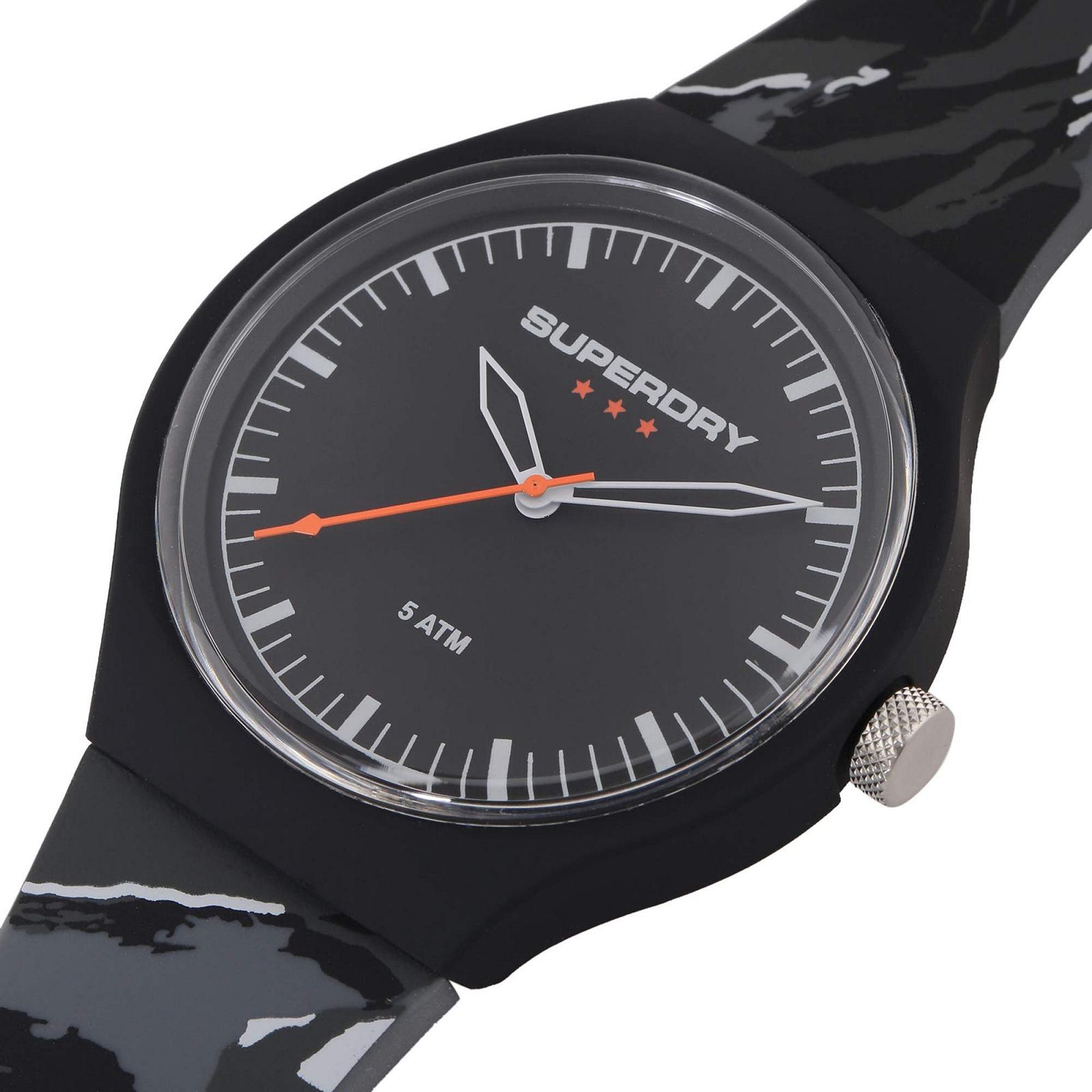 Часы Superdry SYG270EB Женские Аналоговые Кварцевые Черный Ремешок, фото №9