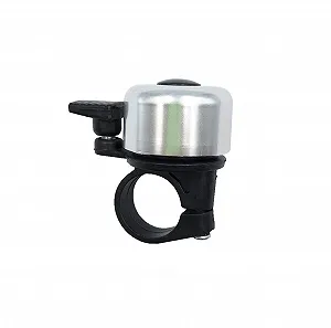 Велосипедный звонок механический A-Bike серебристый (G0000144) synthetic.ua - Фото 1