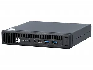 Міні ПК HP EliteDesk 800 G2 / Intel Core i5-6500T / RAM 8GB / SSD 256GB / LAN / Wi-Fi 5 / Bluetooth 4.2 / Windows 10 / Чорний synthetic.ua - Фото 1