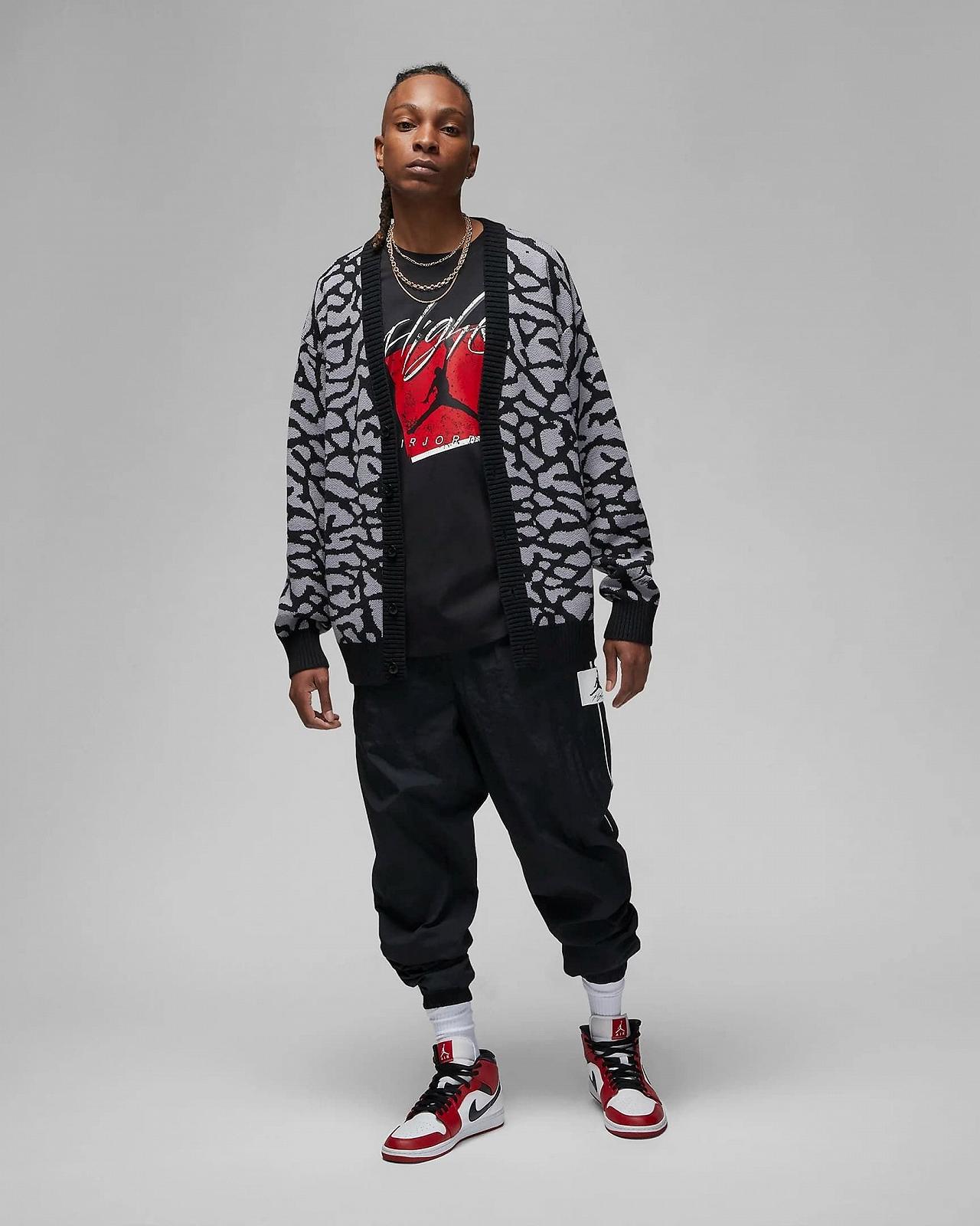 Футболка JORDAN M J BRAND GFX SS CREW 1 L, фото №5