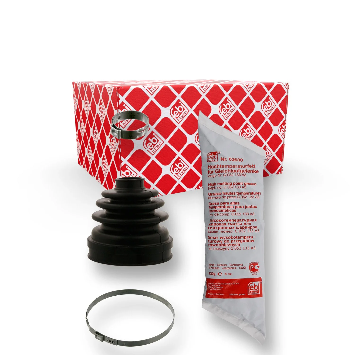 Комплект пильовика приводного вала FEBI BILSTEIN 38343 для AUDI FORD SEAT SKODA VW, фото №1