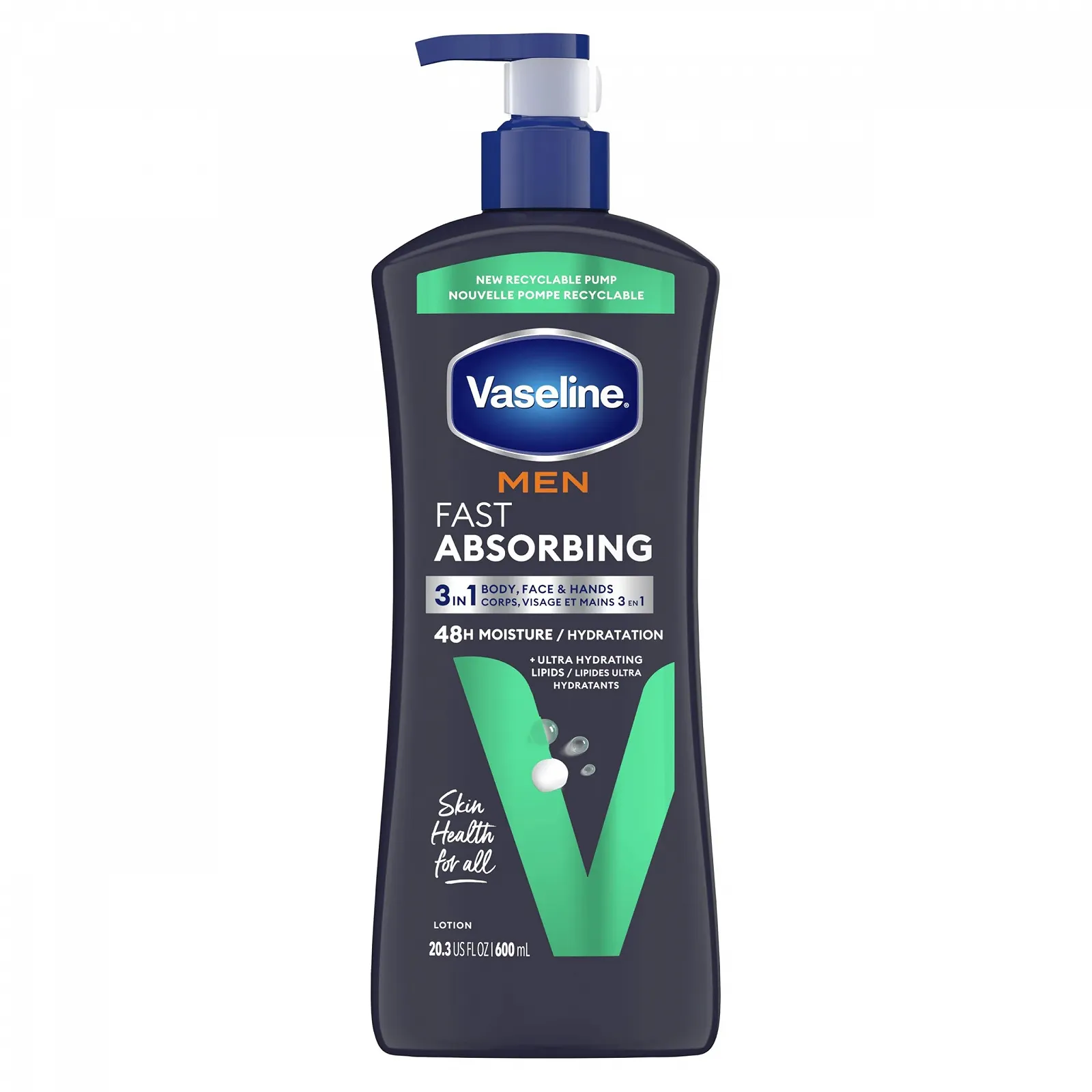 Лосьйон для тіла та обличчя Vaseline Men для чоловіків, вироблено в США, фото №1 Лосьйон для тіла та обличчя Vaseline Men для чоловіків, вироблено в США, фото №1