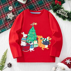 Пуловер Generisch Дитячий Різдвяний synthetic.ua - Фото 1