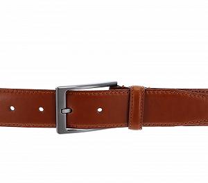 Ремень Calvin Klein Basic Кожаный W95 Коньяк, Коньяк synthetic.ua - Фото 1