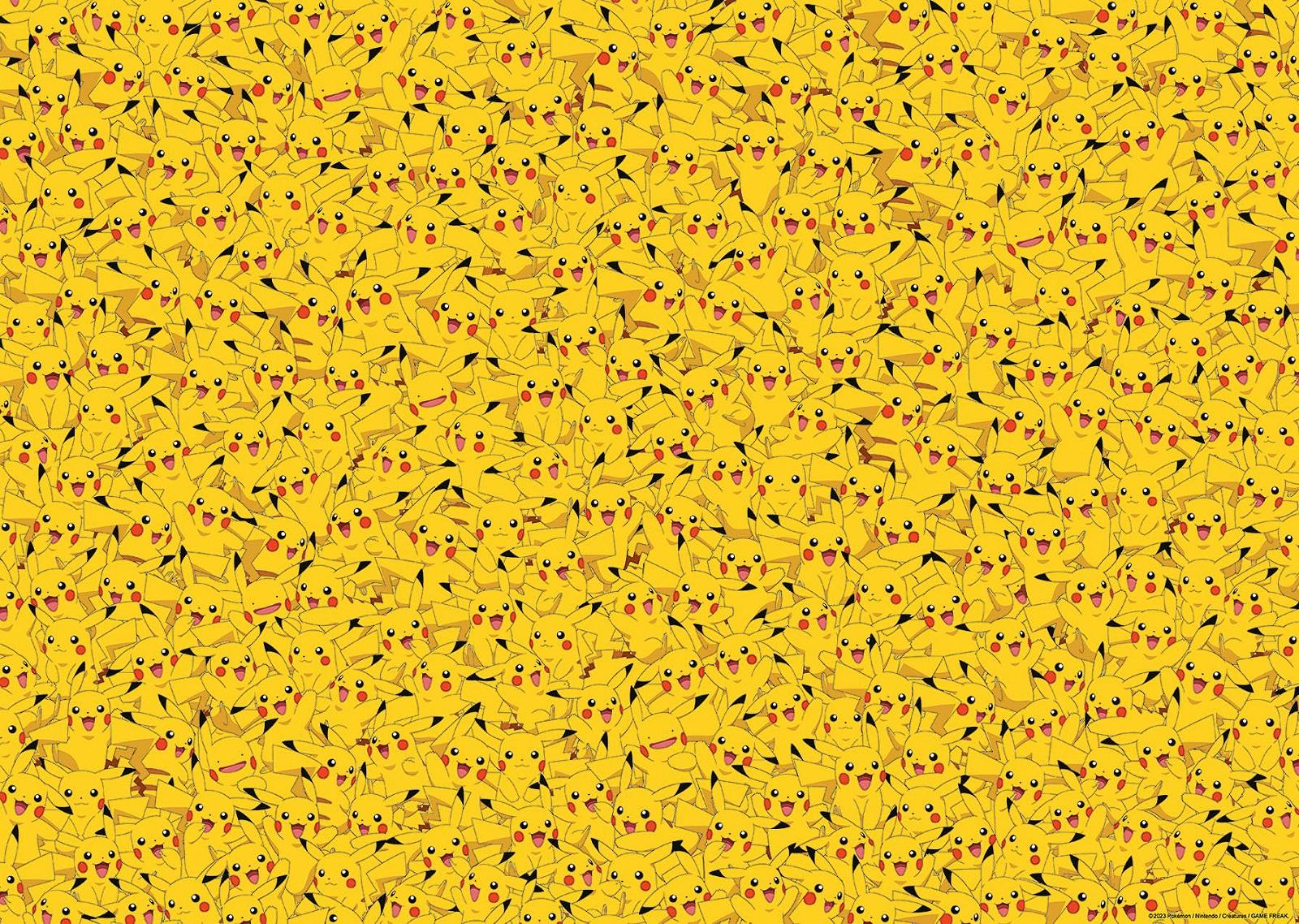 Пазл Ravensburger Pokémon Pikachu Challenge 1000 элементов, фото №1 Пазл Ravensburger Pokémon Pikachu Challenge 1000 элементов, фото №1