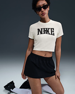 Футболка Nike NSW SLIM CROP TEE STREET HQ1709-133 Белый XS synthetic.ua - Фото 1