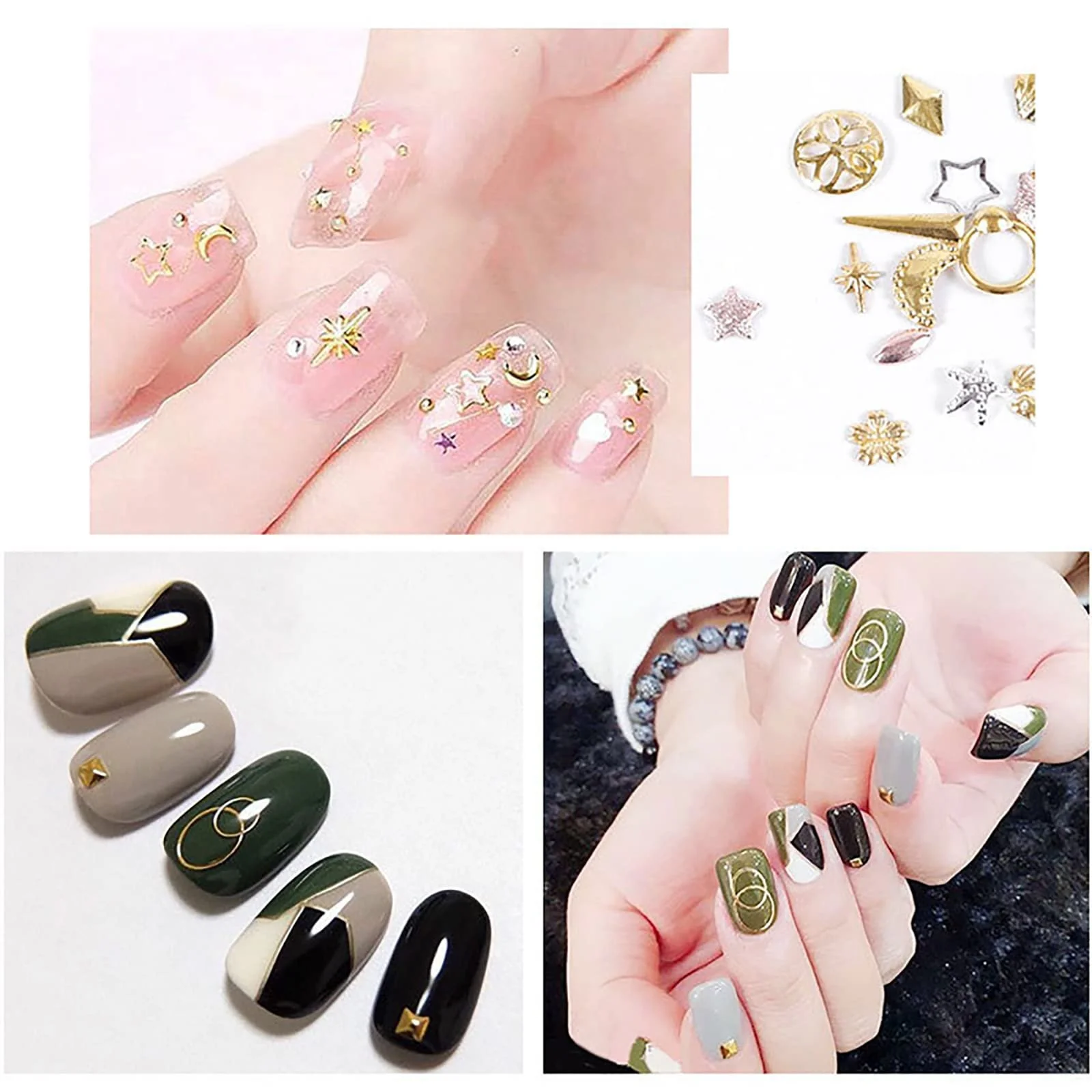 Стрази для нігтів Різні Кольори з коробкою для зберігання, фото №6 Стрази для нігтів Різні Кольори з коробкою для зберігання, фото №6