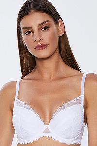 Бюстгальтер push up Kinga Alice PU-768 Білий 75F Бюстгальтер push up Kinga Alice PU-768 Білий 75F