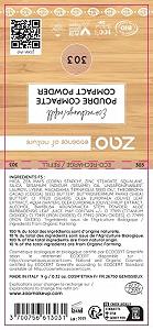 Пудра ZAO Refill № 303 Абрикосовий беж 9 г synthetic.ua - Фото 1