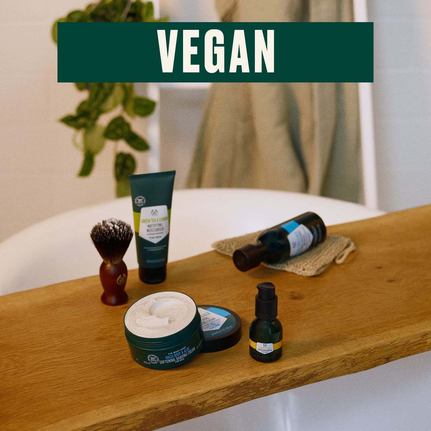 Гель для лица THE BODY SHOP Maca Root & Aloe Успокаивающий после бритья 160 мл для мужчин, фото №3