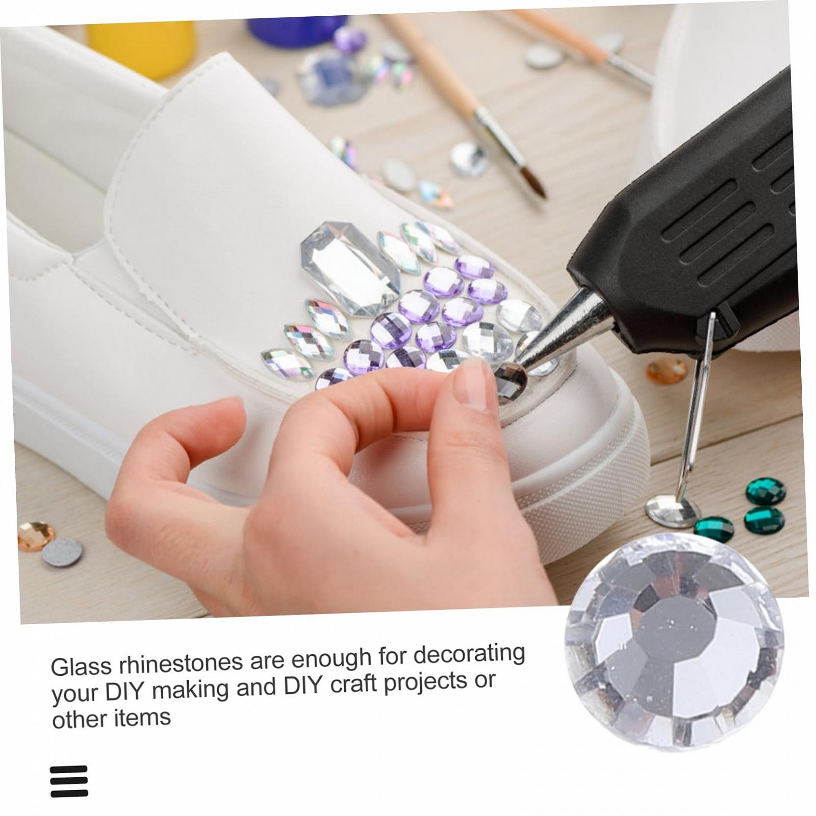 Стразы Термоклеевые Healeved 14400 шт., стеклянные, с плоской задней стенкой для DIY проектов, подходят для украшения одежды, обуви, сумок и чехлов для телефонов, фото №9