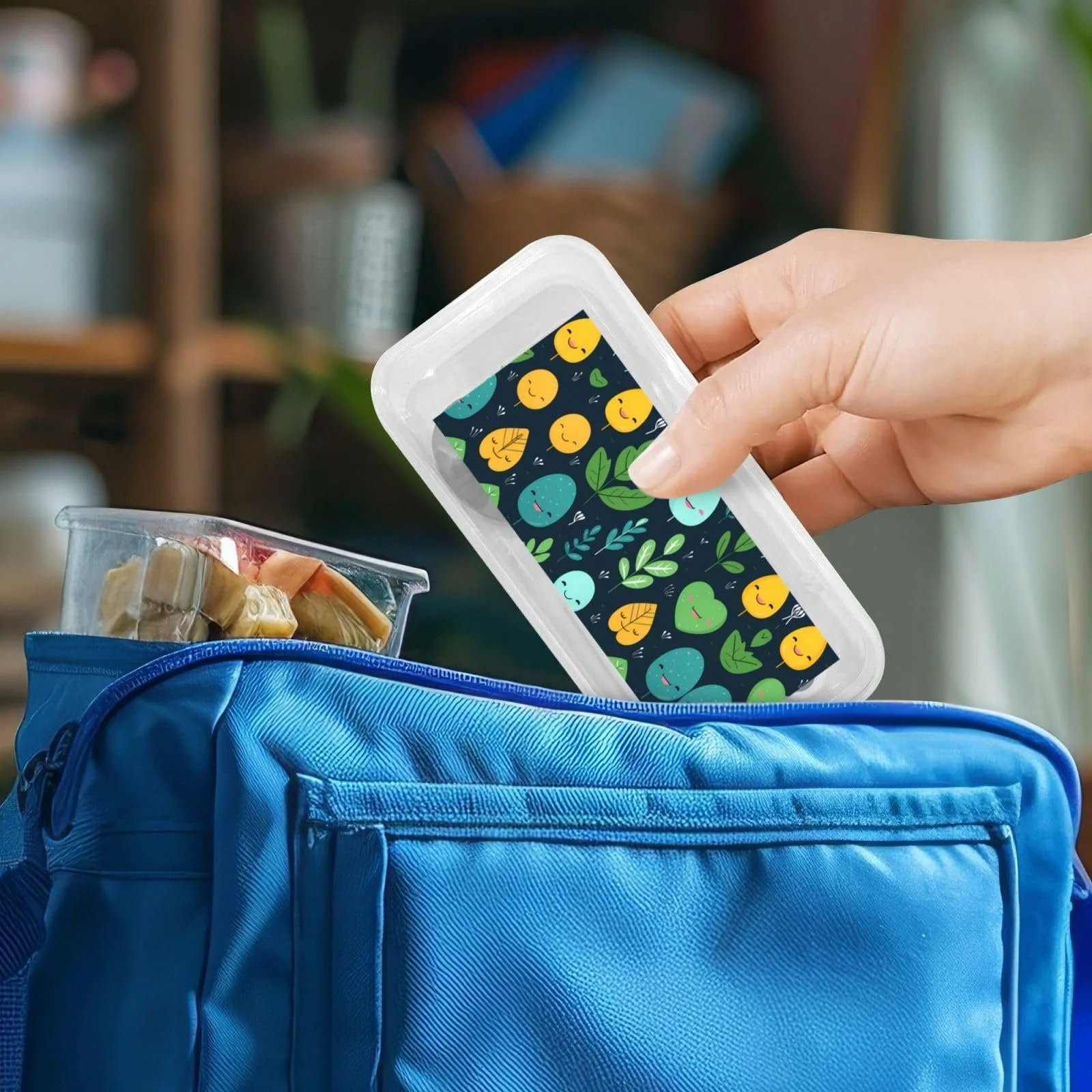 Набір дитячих столових приборів з листковим візерунком, три предмети, багаторазовий, фото №7 Набір дитячих столових приборів з листковим візерунком, три предмети, багаторазовий, фото №7