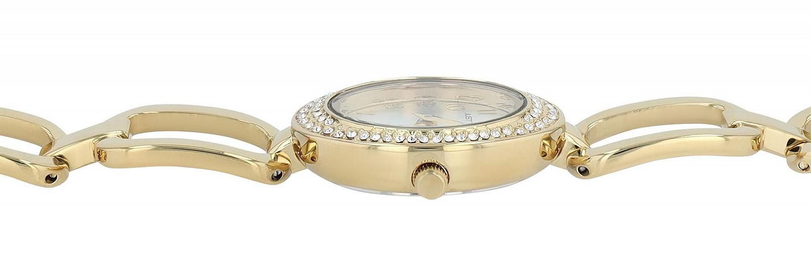 Женские часы Tura Just Watch с браслетом из нержавеющей стали, овальные, 3 ATM, серебристые, фото №2