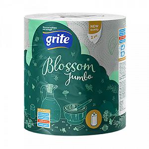 Бумажные полотенца Grite Blossom Jumbo 2 слоя 1 рулон 4770023348774