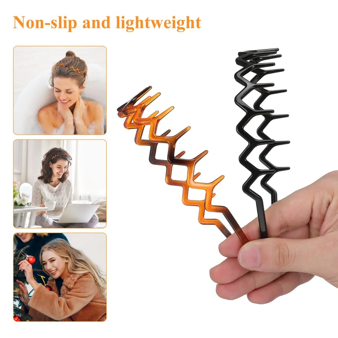 Обруч для волосся Зубчастий Minkissy, фото №9