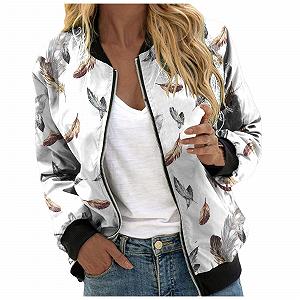 Купити Жіноча куртка-бомбер - Фото 1 Жіноча куртка-бомбер - Фото 1