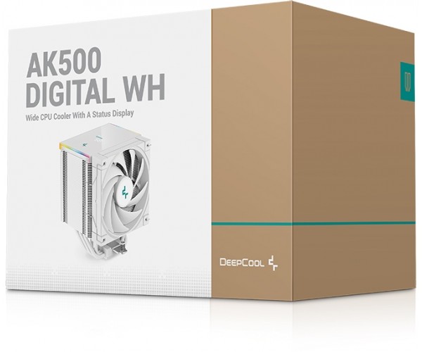 Кулер процесорний DeepCool AK500 Digital WH (R-AK500-WHADMN-G), фото №9