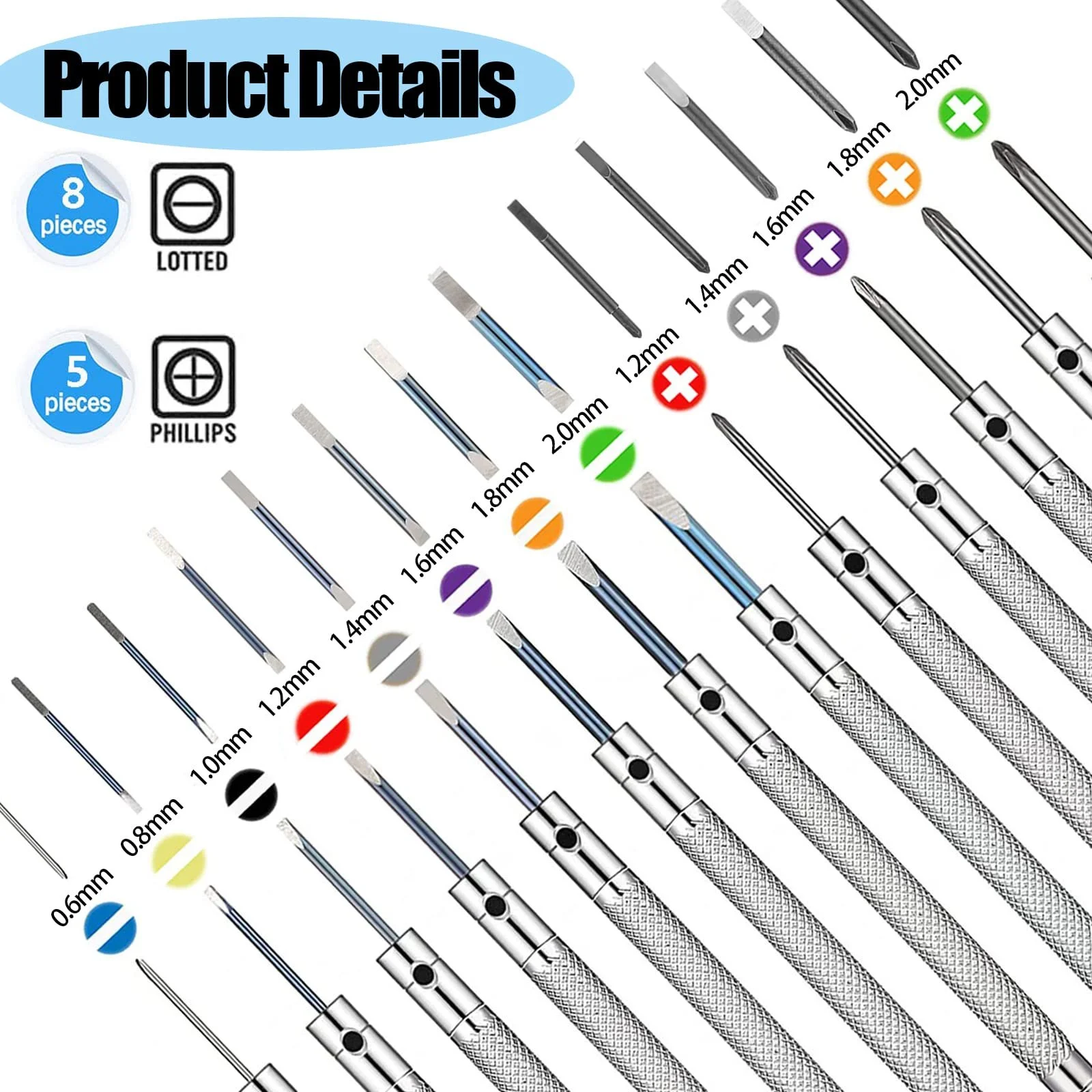 Набір викруток для годинника 29-Piece Precision Mechanic, фото №2