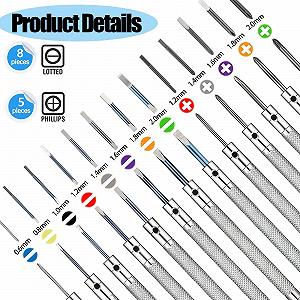 Набір викруток для годинника 29-Piece Precision Mechanic synthetic.ua - Фото 1