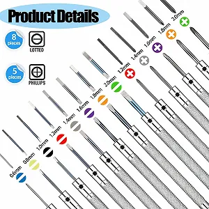 Набір викруток для годинника 29-Piece Precision Mechanic synthetic.ua - Фото 1