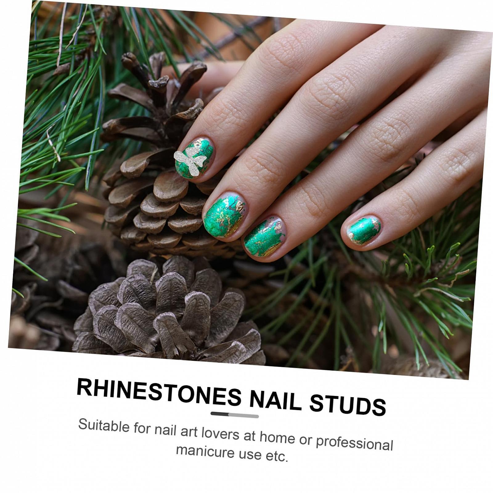 Украшения для ногтей FRCOLOR Набор украшений для маникюра 3D Золото (15 шт.), фото №9