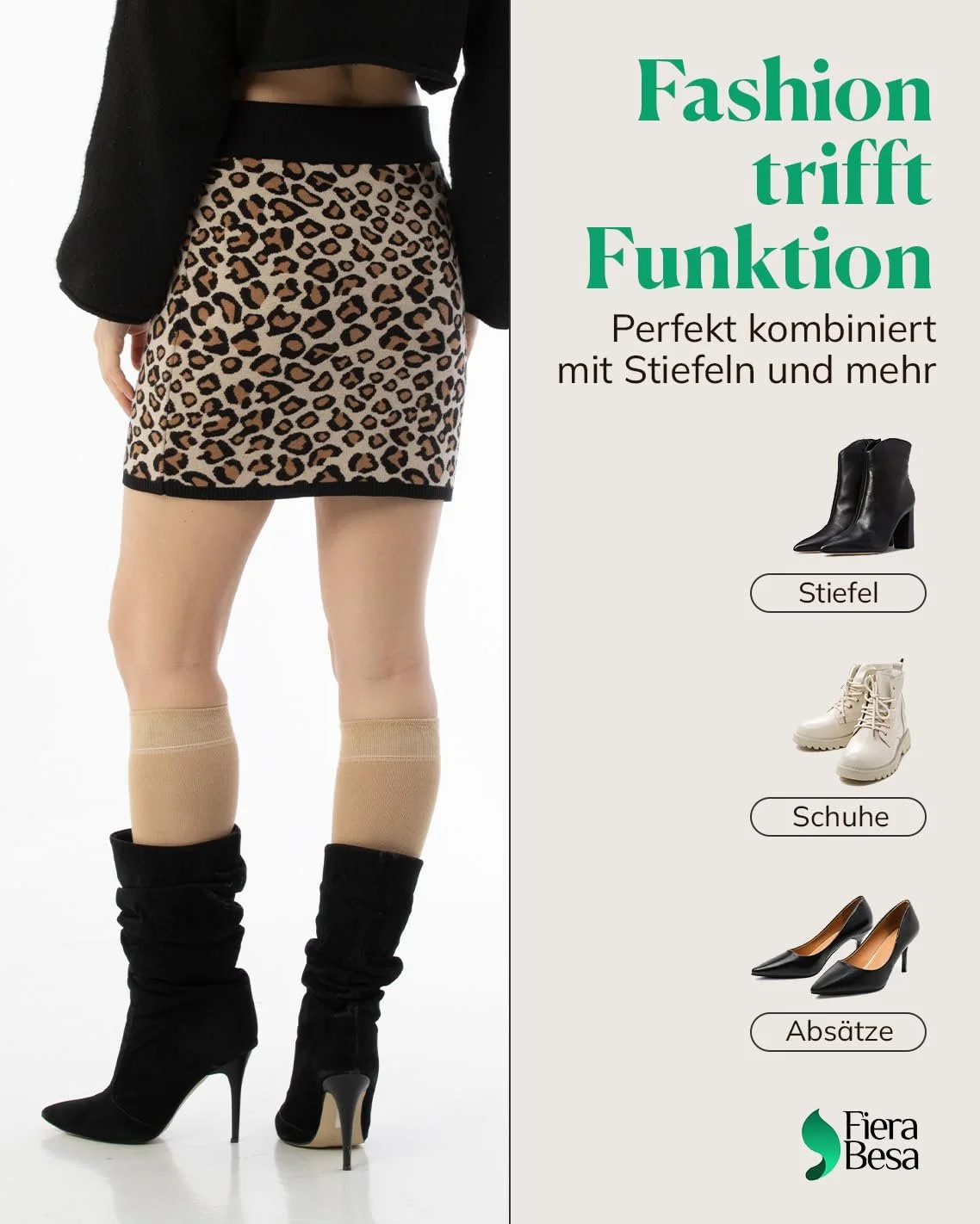 Жіночі бамбукові шкарпетки Гольфи 5 пар М'які та еластичні, фото №4